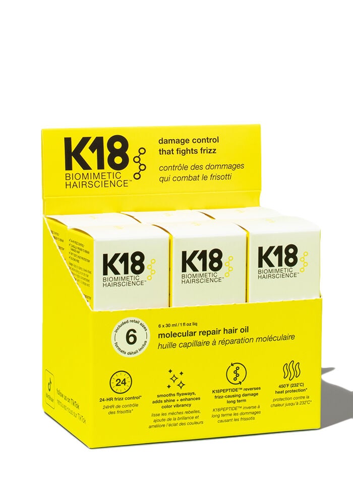 Molecular Repair Hair Oil Pop Display