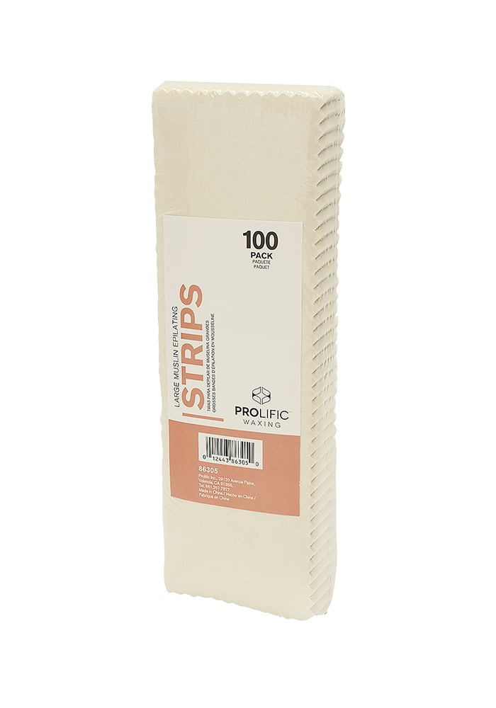 Large Muslin Epilating Strips