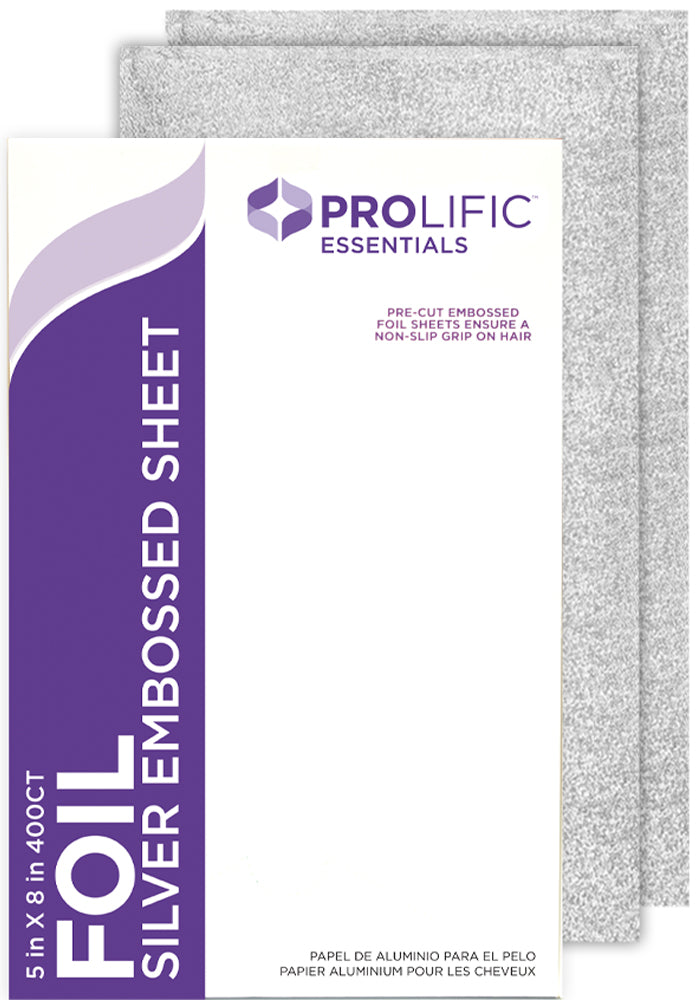 5"x8" Pre-Cut Foil Sheets Silver
