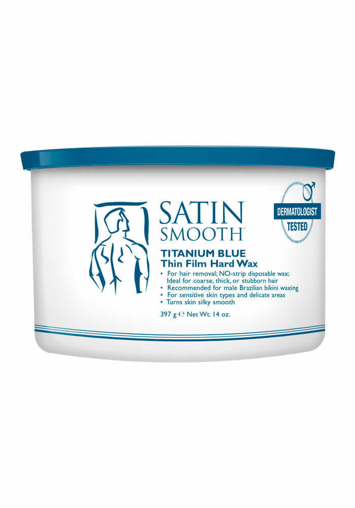 Titanium Blue Thin Film Hard Wax