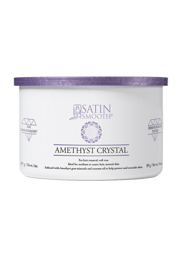 Soft Amethyst Crystal Wax