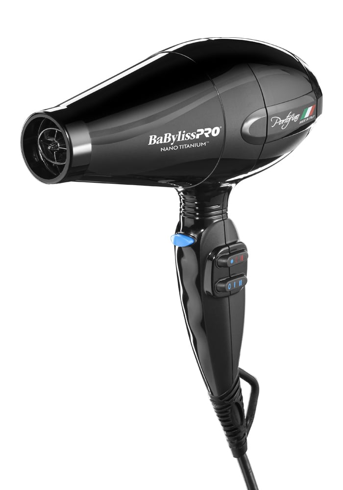 Nano Titanium Portofino Dryer - Black