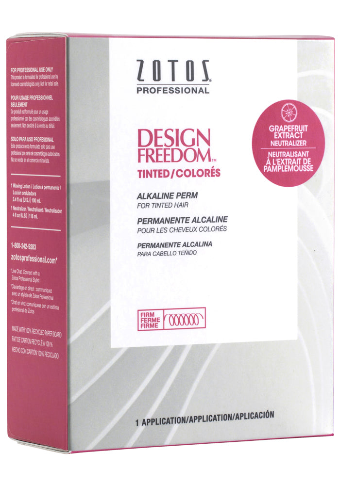 Design Freedom Tinted Alkaline Perm
