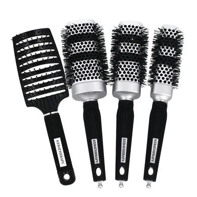 KERATOOLS: 4pc Piece Brush Collection