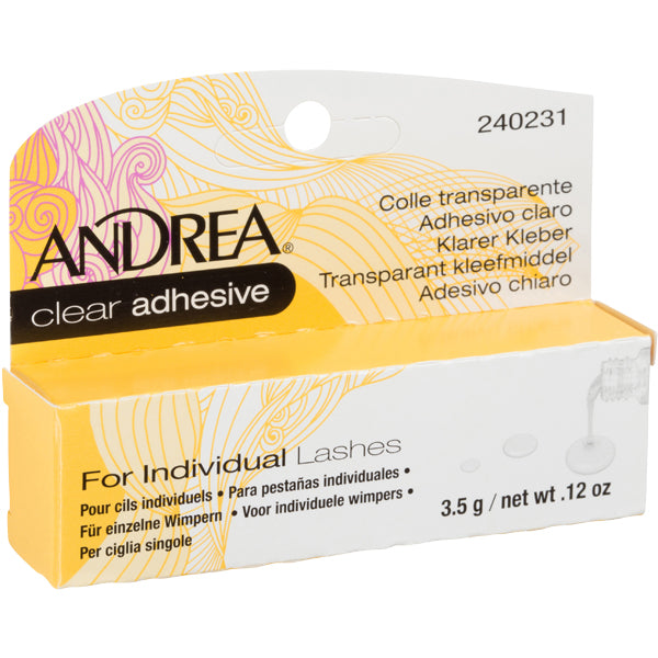 Andrea Permalash Adhesive Clear