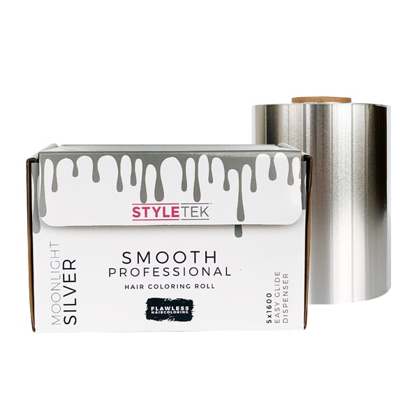 StyleTek Silver Roll Foil 5" x 1600' (Smooth)
