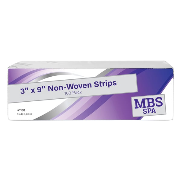 MBS Spa Non-Woven Strips 3" x 9"