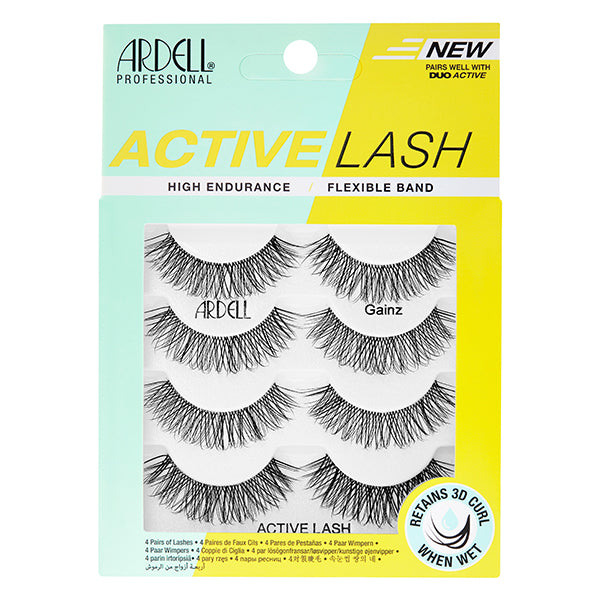 Ardell Active Strip Lashes, 4 Pack