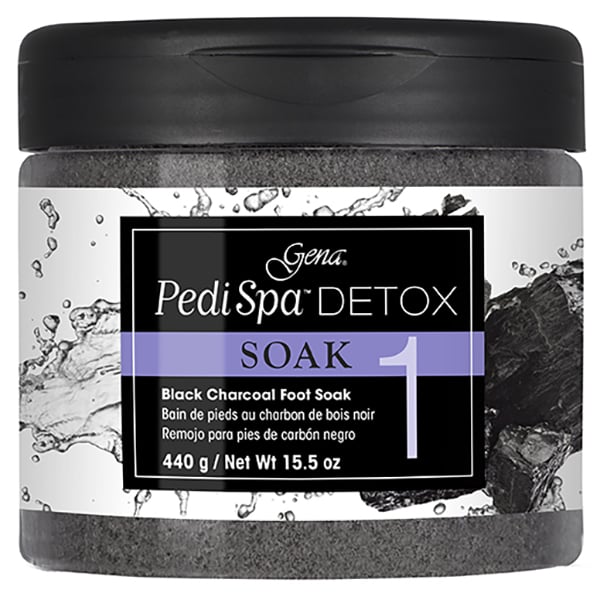 Gena Pedi Spa Detox Black Charcoal Soak