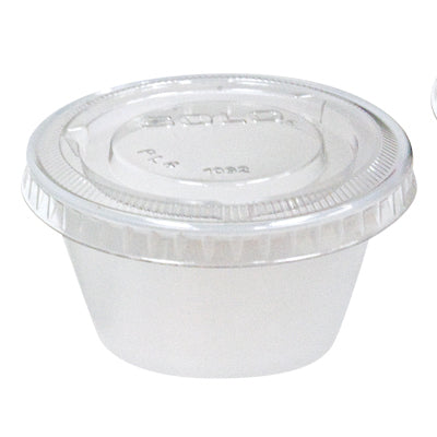 Fanta Sea Plastic Cup with Lid 1 oz