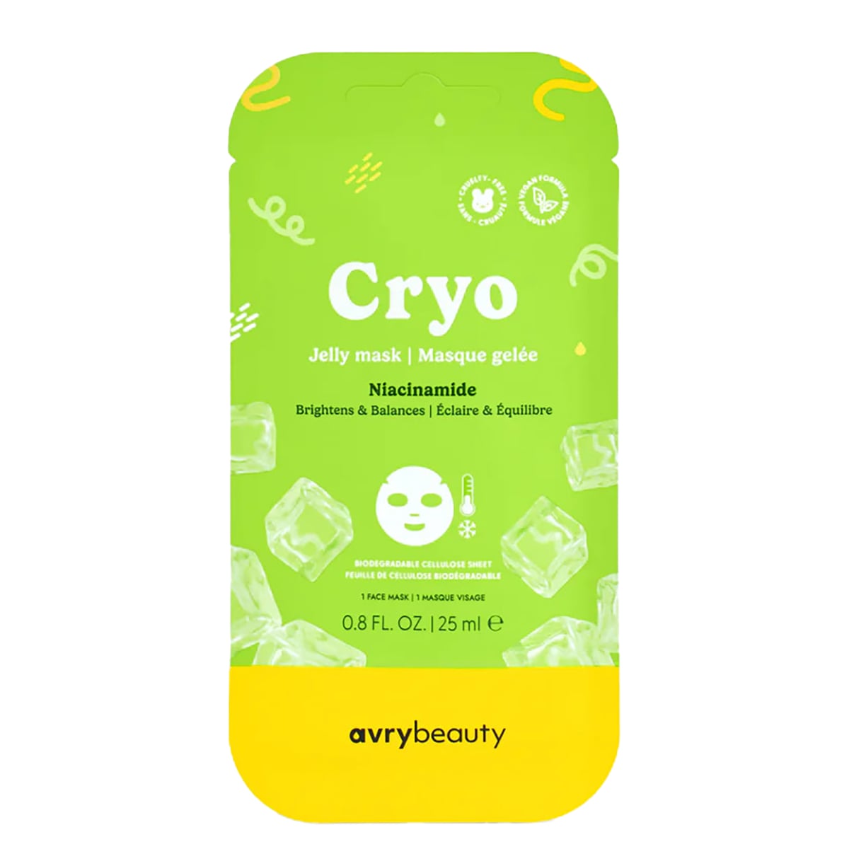 Avry Cryo Jelly Mask with Niacinamide