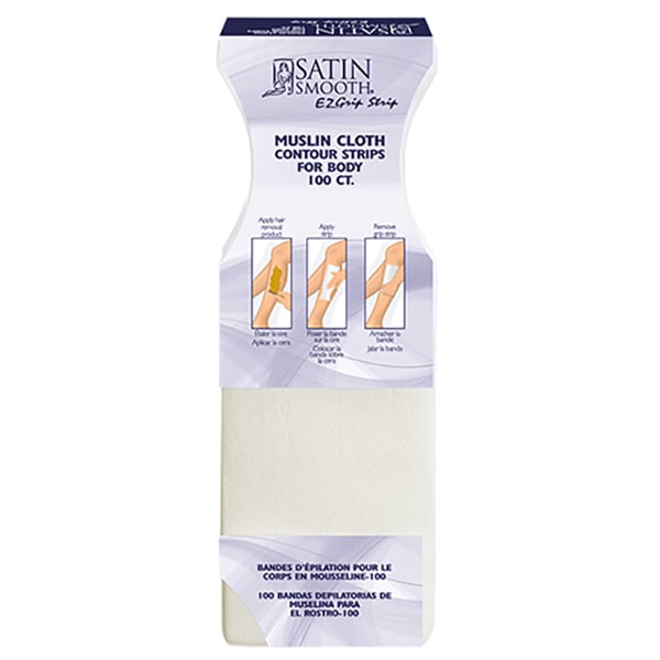 Satin Smooth EZ Grip Muslin Contour Cloth Body Strip