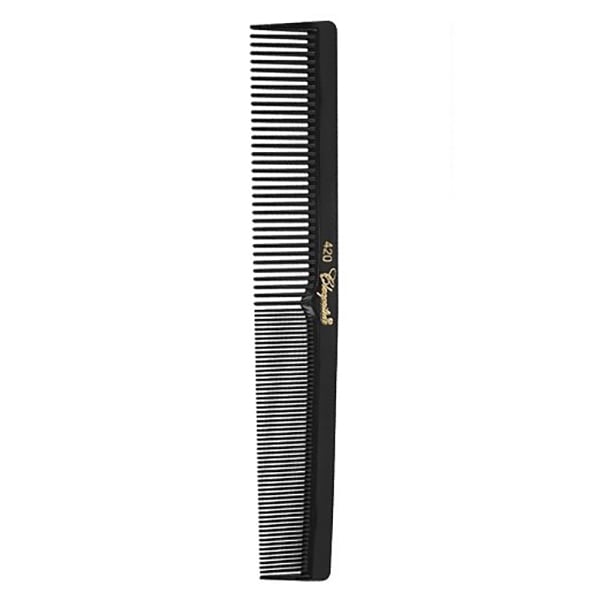Krest Cleopatra #420 Square Finger Wave Black Combs