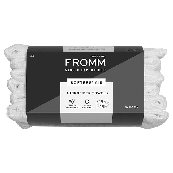 Fromm Studio Experience Softees Air Microfiber White Towels