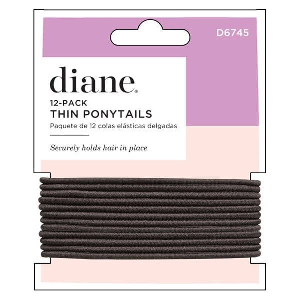 Diane Black Thin Ponytails