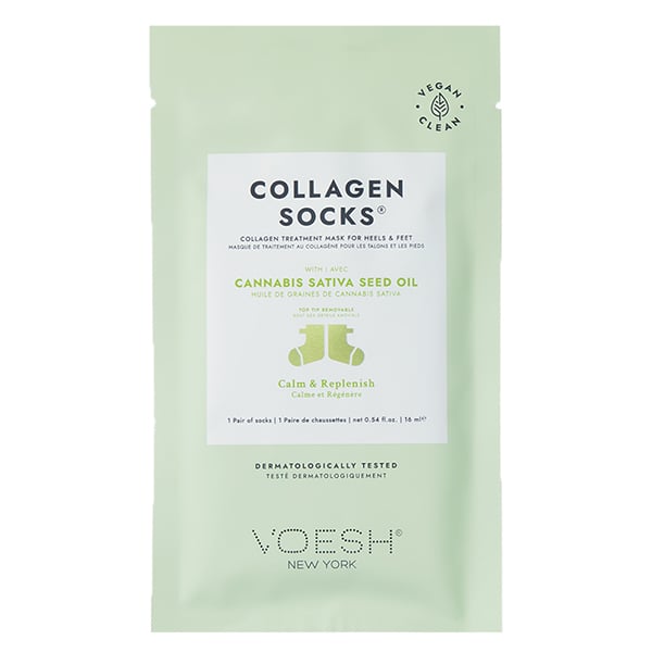 Voesh Cannabis Sativa Seed Oil Collagen Socks