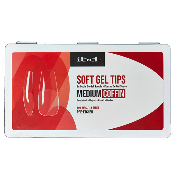 IBD Soft Gel Tips, 504 Count