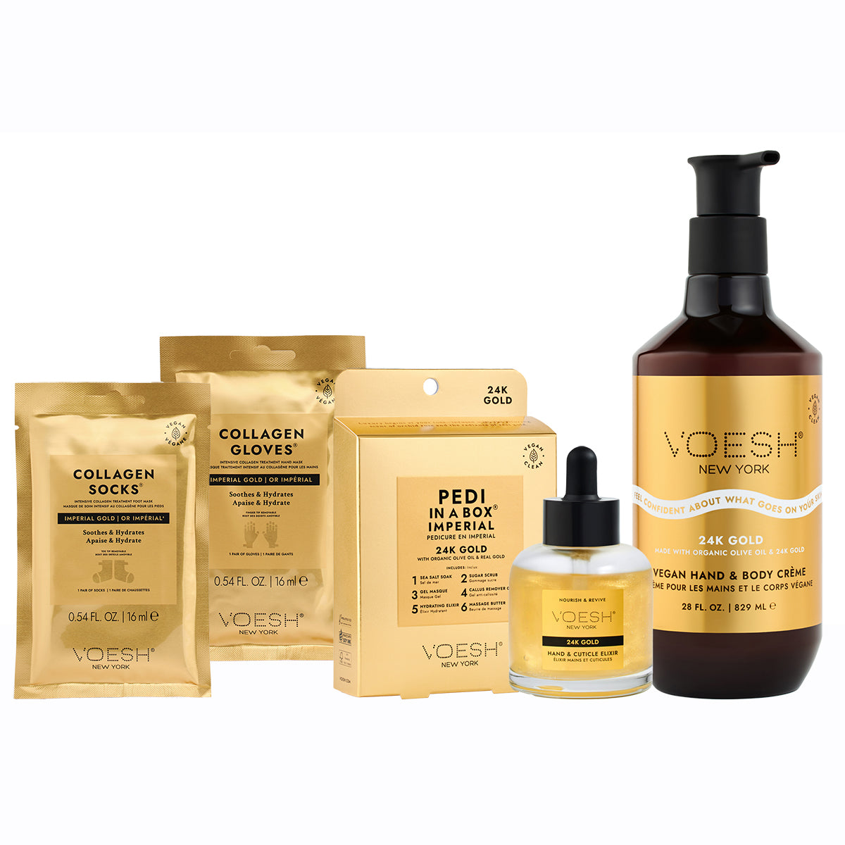 Voesh Imperial Gold Salon Starter Kit