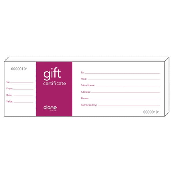 Diane Salon Gift Certificates