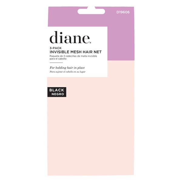 Diane Nylon Hair Nets, 3 Pack