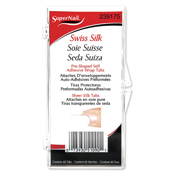 Super Nail Swiss Silk Wrap Self Adhesive Tabs