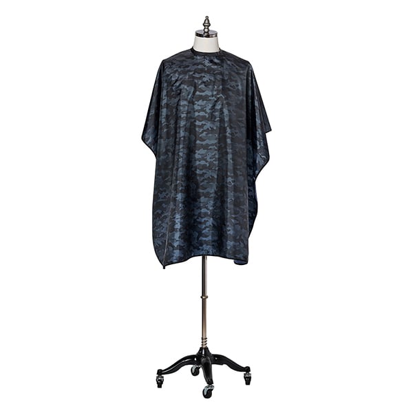 Fromm Apparel Studio Black Camo Barber Cape