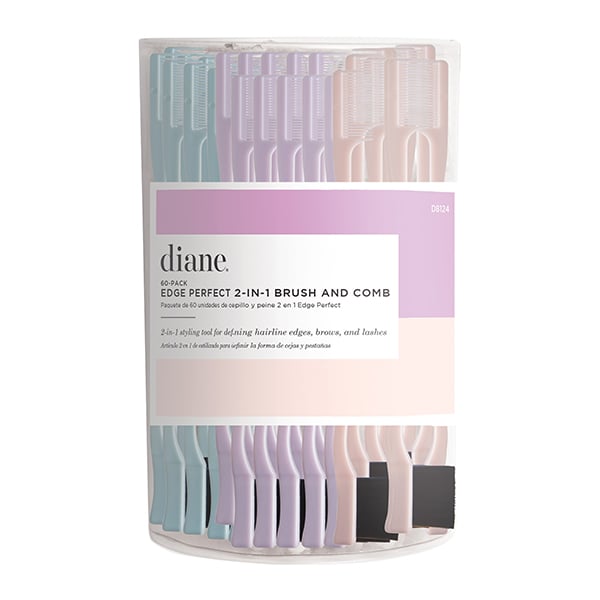 Diane Edge Perfect 2-In-1 Brush & Comb