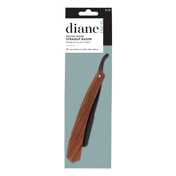 Diane Deluxe Wood Straight Razor