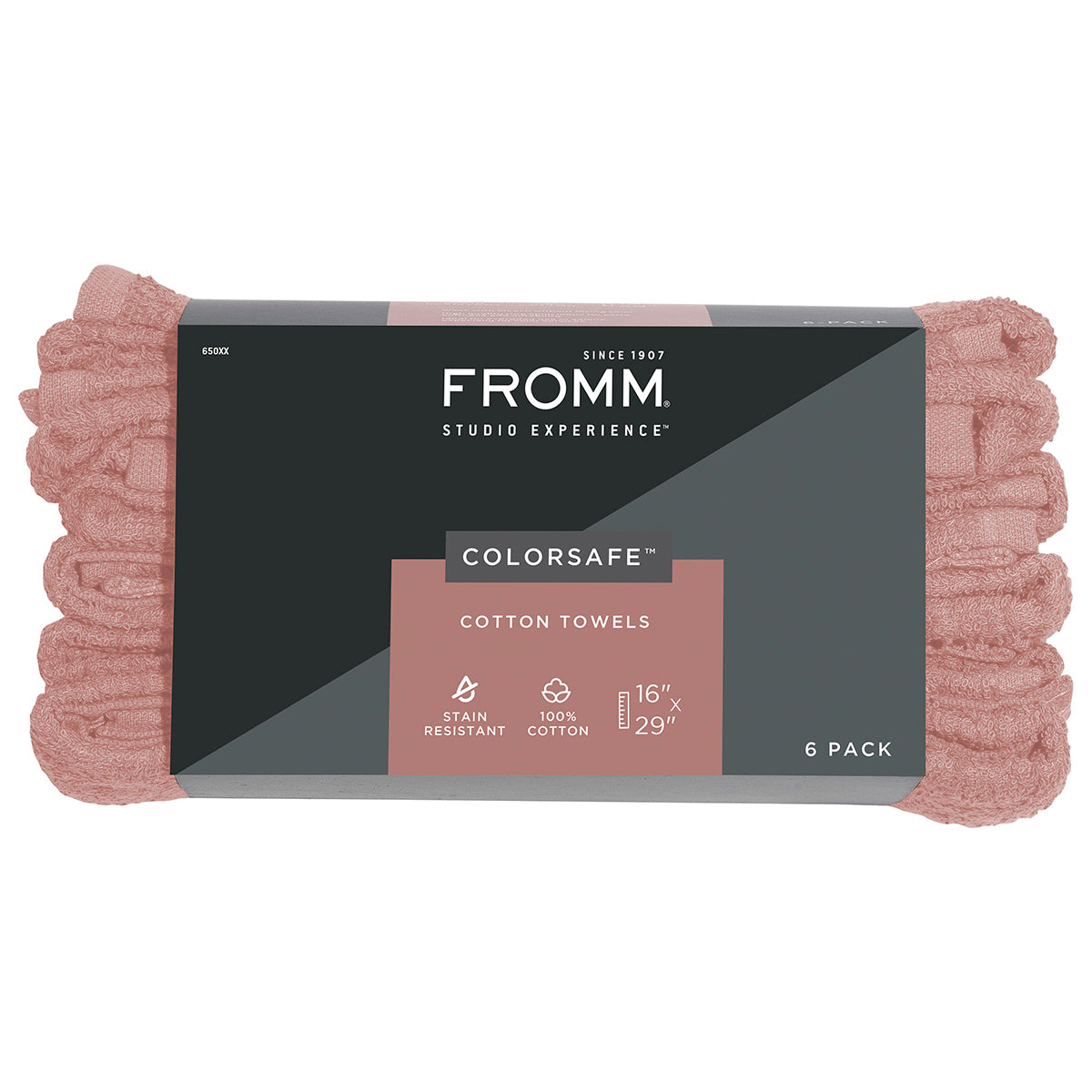 Fromm Studio Experience Colorsafe Towels, 6 Pack
