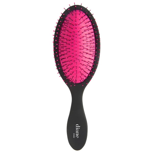 Diane Electric Pink Oval Paddle Brush