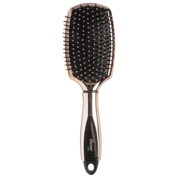 Diane Glossy Gold Square Paddle Brush