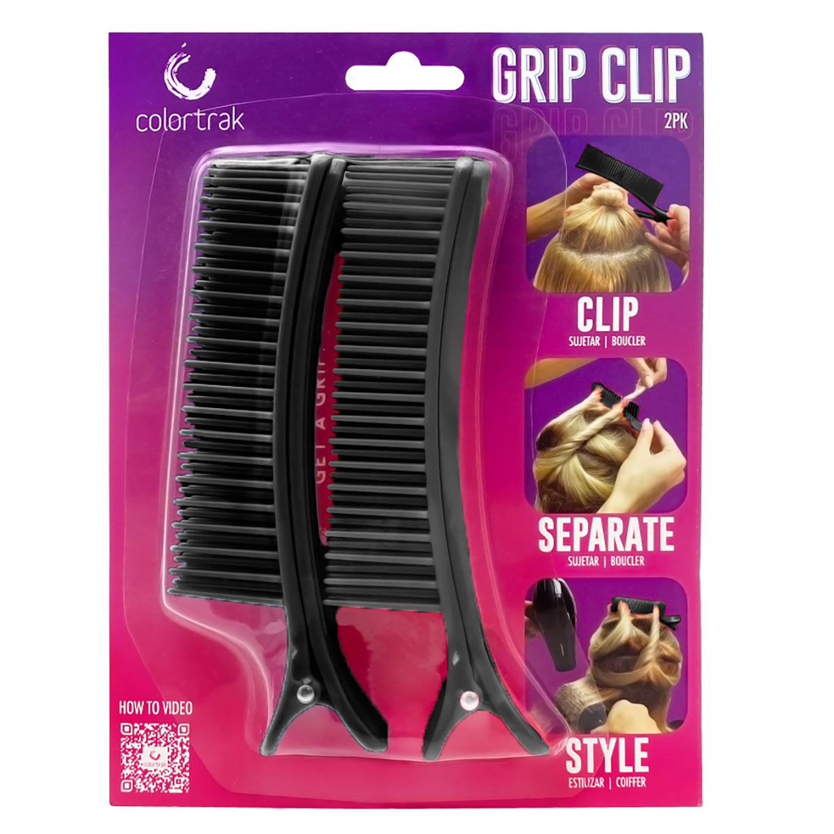 ColorTrak Grip Clip Black
