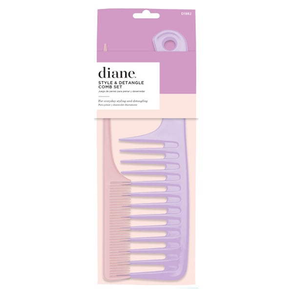 Diane Style and Detangle Comb Set