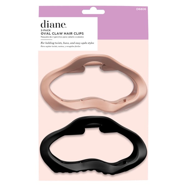 Diane Oval Claw Hair Clips