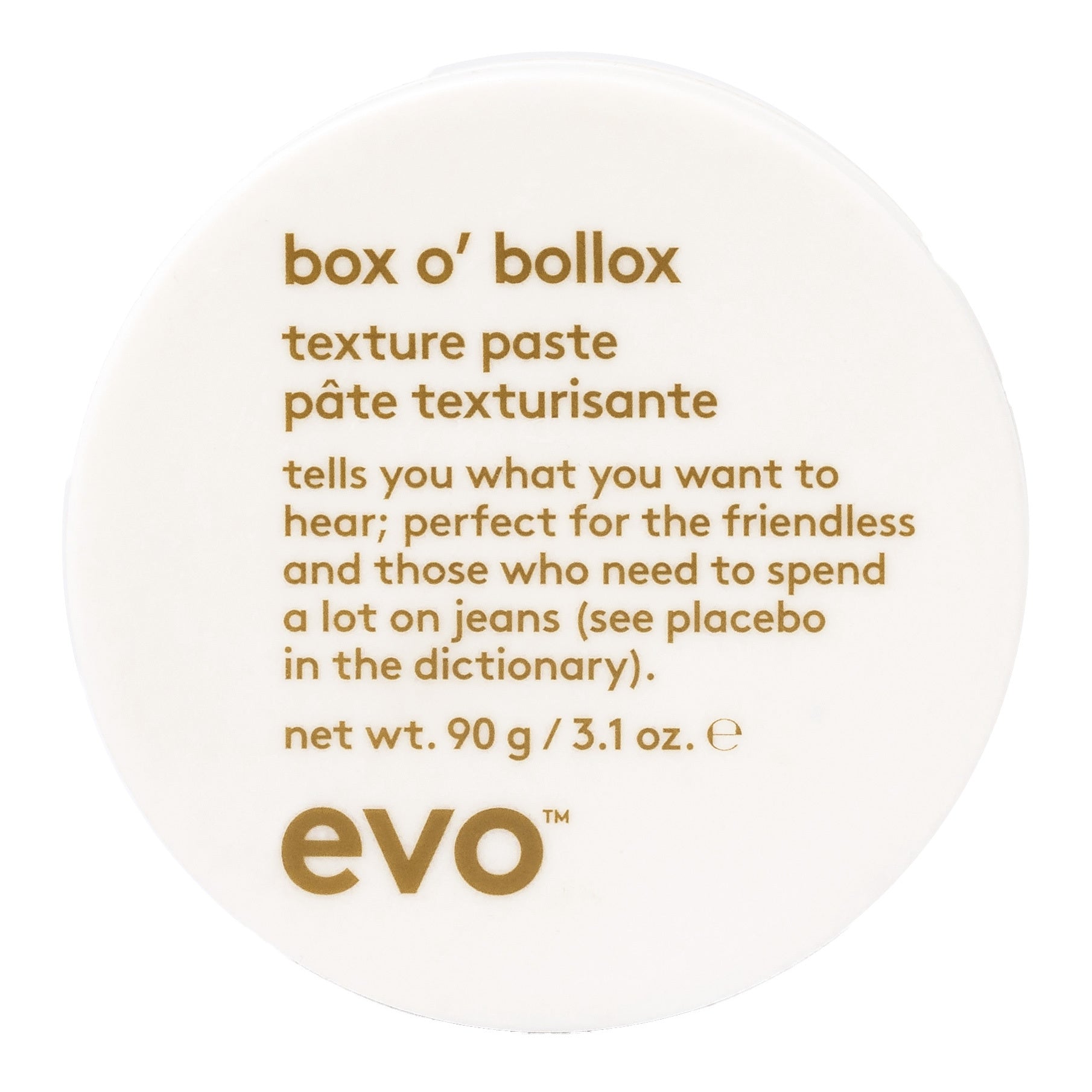 styling: box o' bollox texture paste