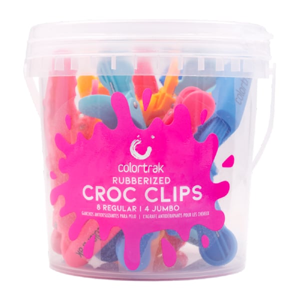 Colortrak Rubberized Croc Clips