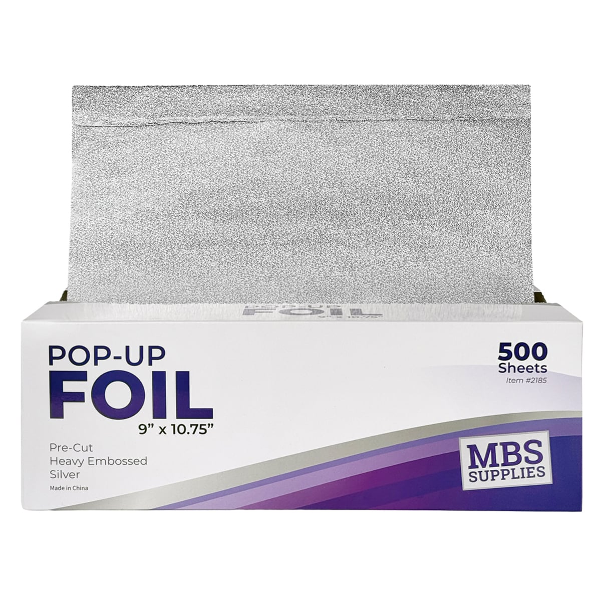 MBS Supplies Pop-Up Foil 9" x 10.75", 500 Sheets (Heavy Embossed)