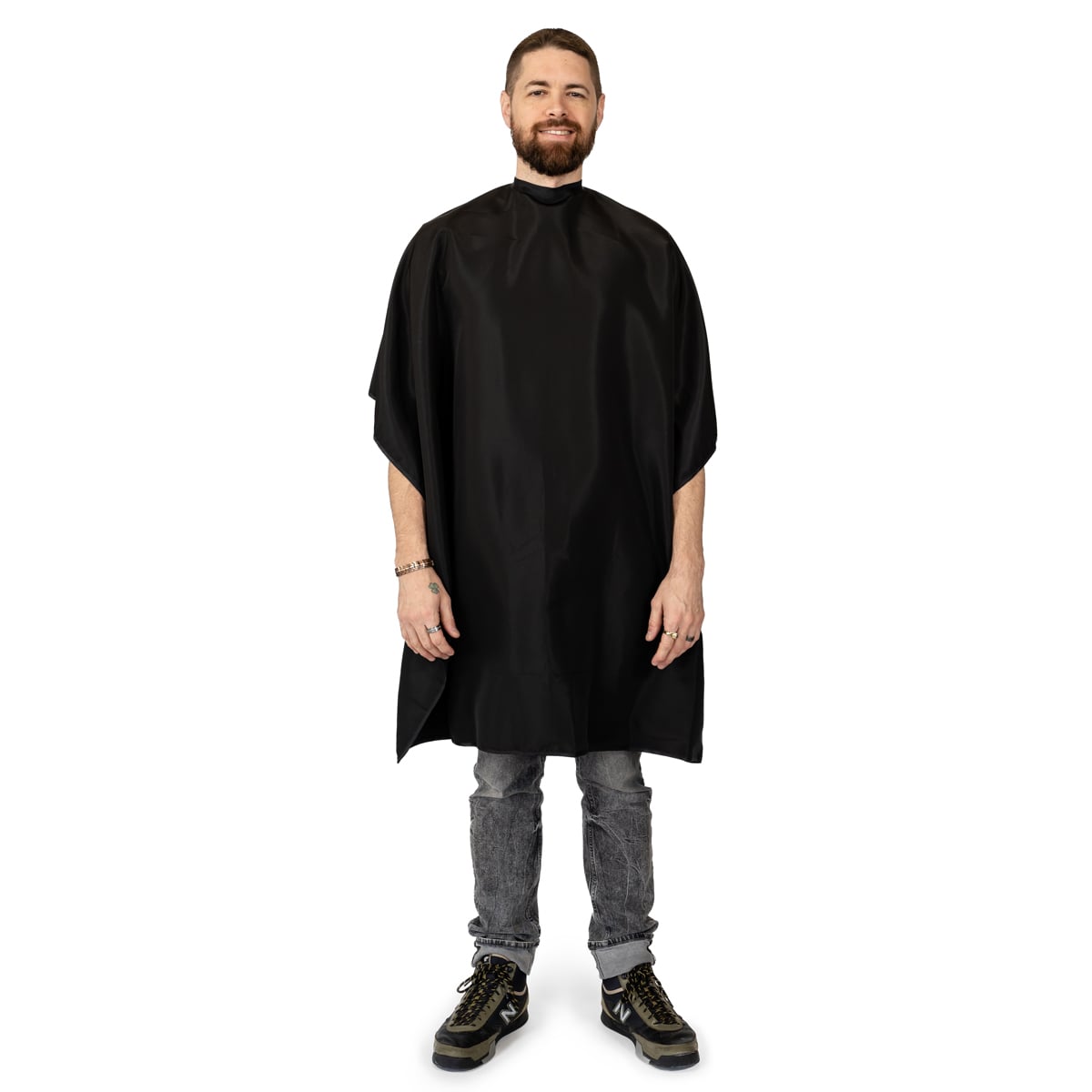 StyleTek Barber Cape Classic Black