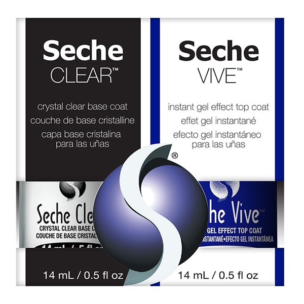 Seche Vive Top Coat & Clear Base Coat Duo Pack