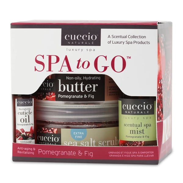 Cuccio Naturale Pomegranate & Fig Spa to Go with Roll-on