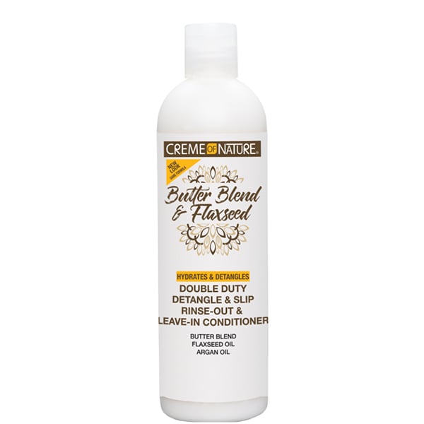 Creme of Nature Butter Blend & Flaxseed Rinse-Out & Leave-In Conditioner