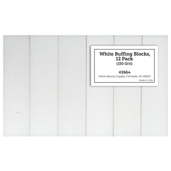 White Buffing Blocks (150 Grit)