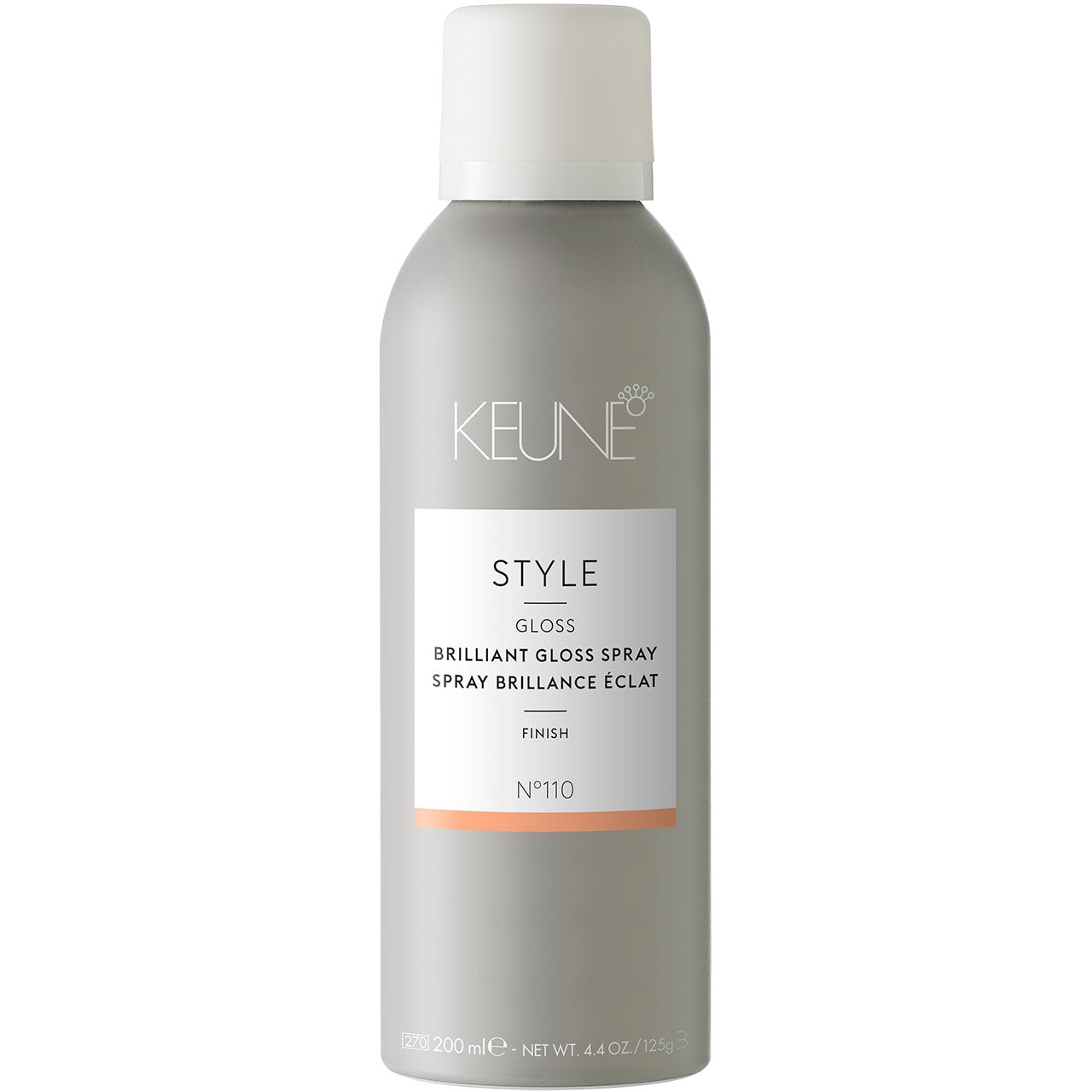 Keune Brilliant Gloss Spray NÂ°110 4.4 Fl. Oz.