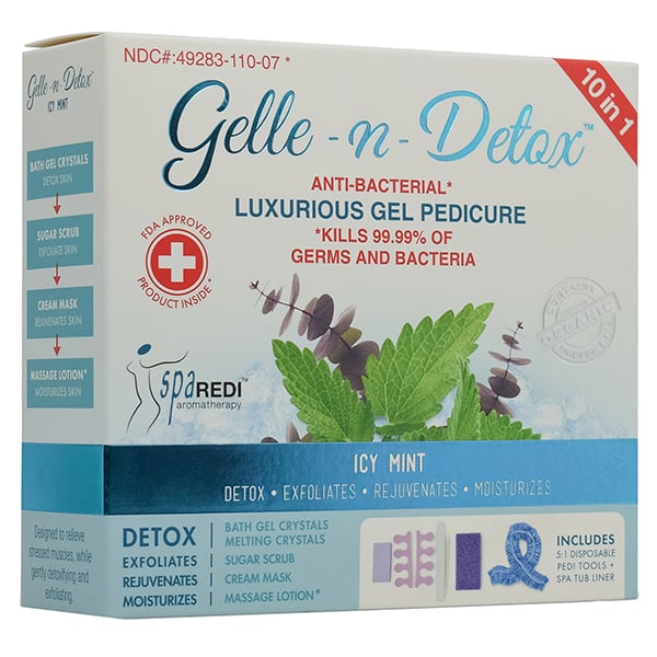 Gelle-N-Detox Gel Pedicure Kit