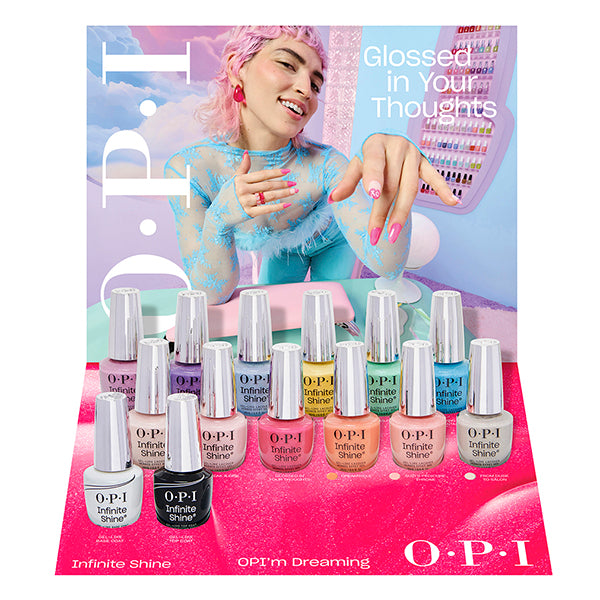OPI Infinite Shine, 14 Piece Tray Display (OPI'm Dreaming Collection)