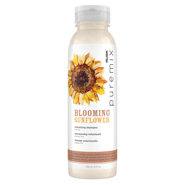 Rusk Puremix Blooming Sunflower Volumizing Shampoo