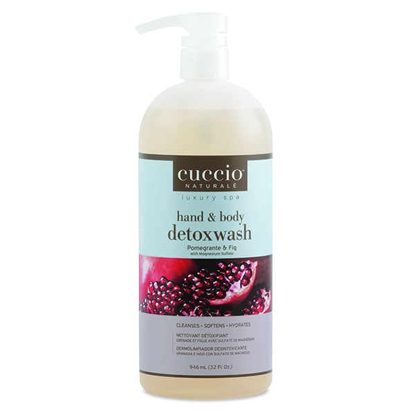 Cuccio Naturale Hand & Body Detoxwash, 32 oz