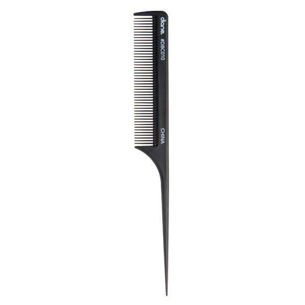 Diane Carbon Rat Tail Comb 8"