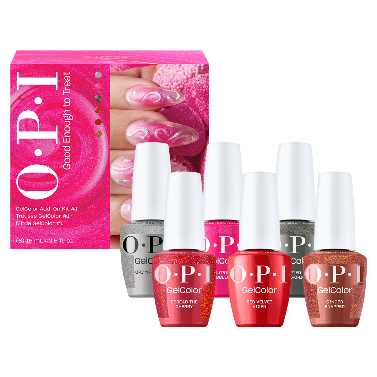 OPI GelColor, Add On Kit #1 (Good Enough to Treat Collection)
