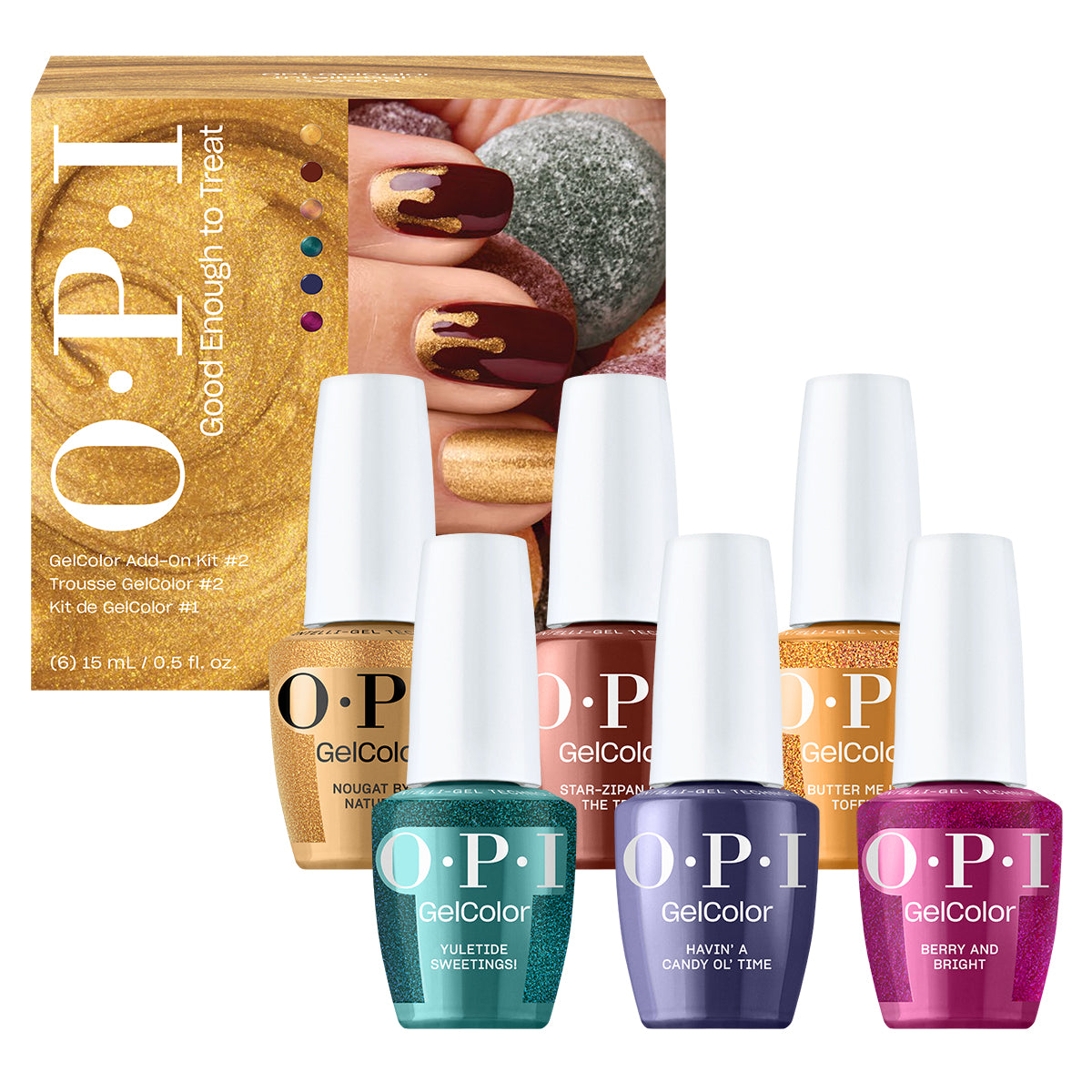 OPI GelColor,  Add On Kit #2 (Good Enough to Treat Collection)